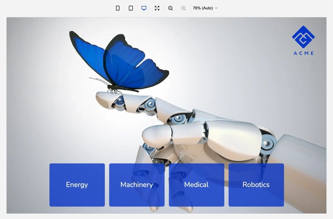 Layout Builder Canvas