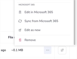 Edit Microsoft 365 Office Files