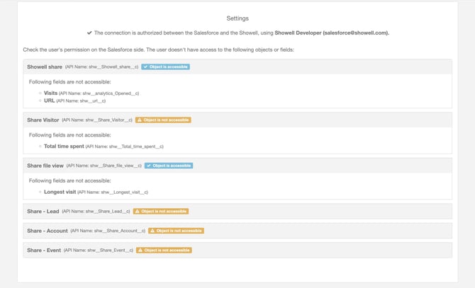 Missing Permissions