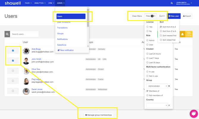 Filter options Admin2-1